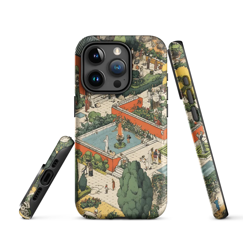 Harmony in the Garden | Phone Case |  15 Pro | Tough Case | Matte