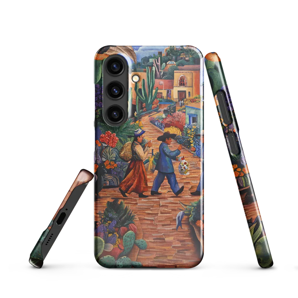 A Mosaic Journey Through Colorful Landscapes