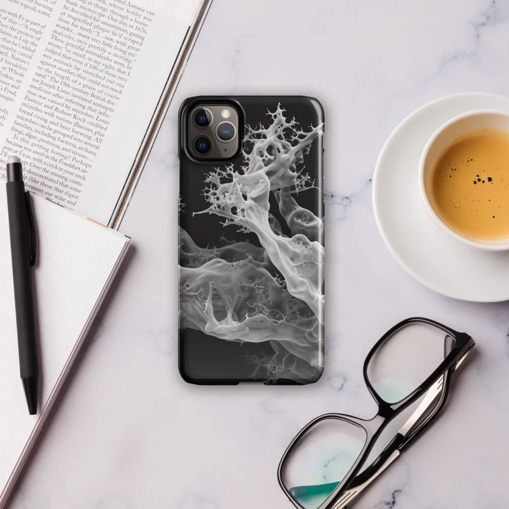 Ethereal Fractals: An Abstract Exploration | Phone Case |  11 Pro Max | Snap Case | Glossy