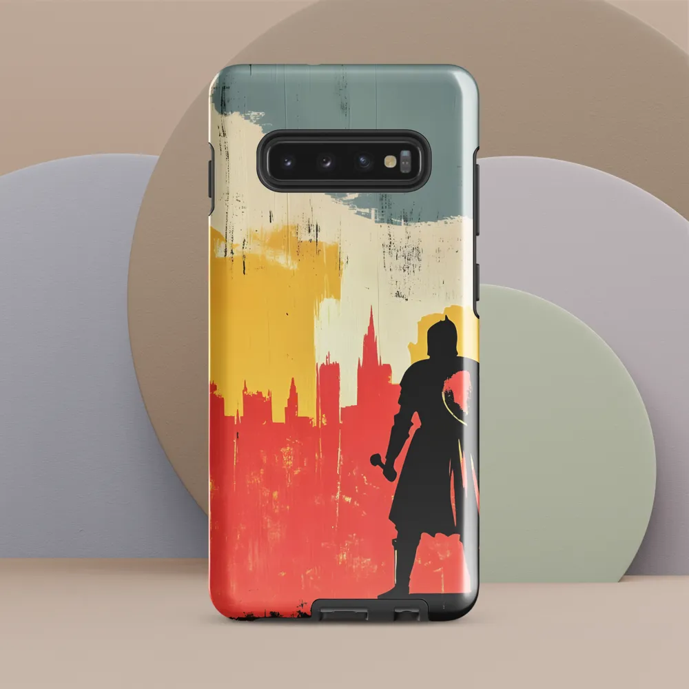 Hero in the Urban Dawn | Phone Case |  S10 Plus | Tough Case | Glossy