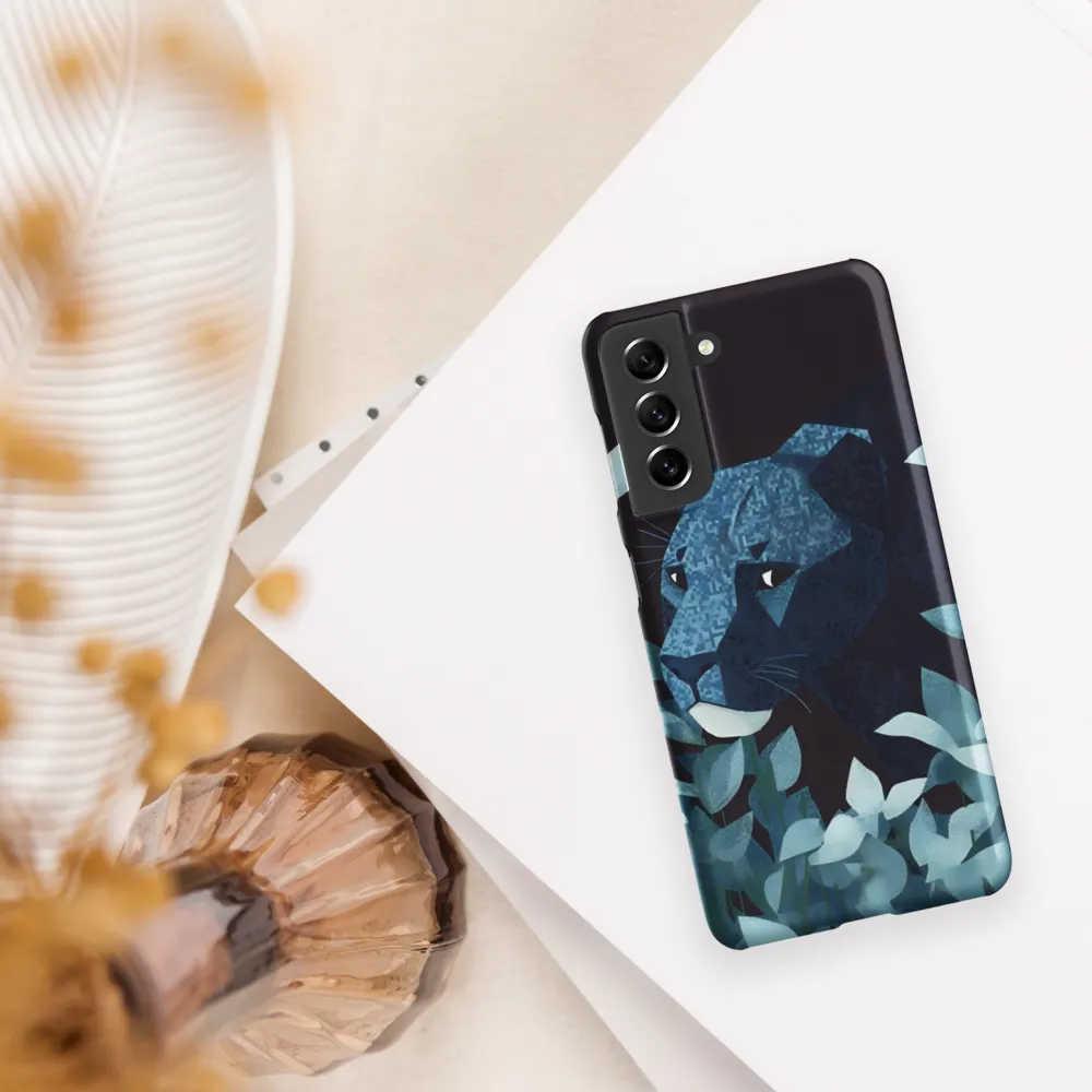 Lurking Blue: The Panther's Gaze