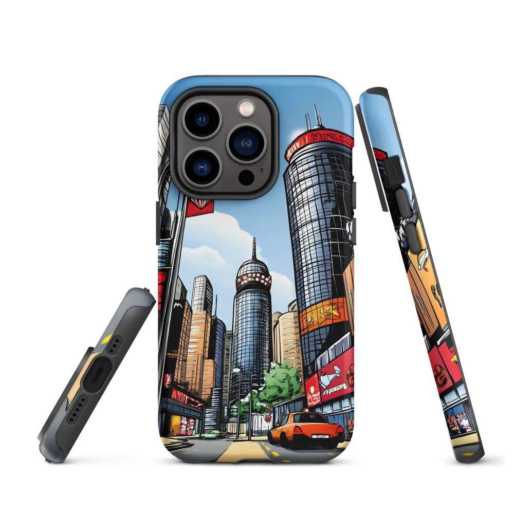 Urban Pulse: A Comic Cityscape