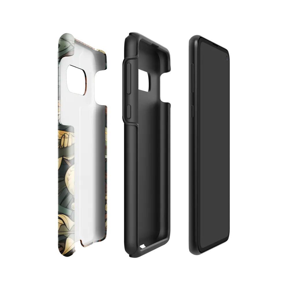 Dynamic Harmony of Sharks and Flora | Phone Case |  S10e | Tough Case | Glossy