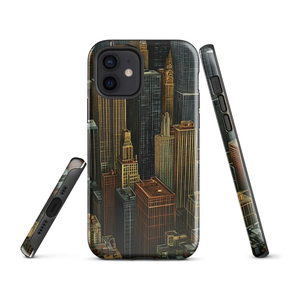 Urban Elegance: A Golden Cityscape