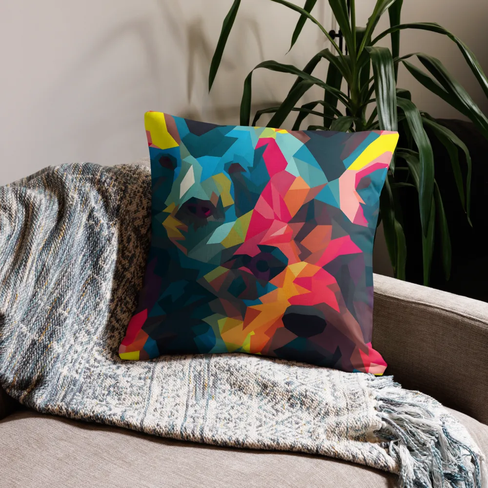 The Colorful Essence of Bears | Pillow & Pillow Case | Multiple Sizes