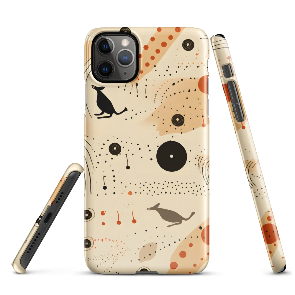 Playful Patterns in Earth Tones | Phone Case |  11 Pro Max | Snap Case | Glossy