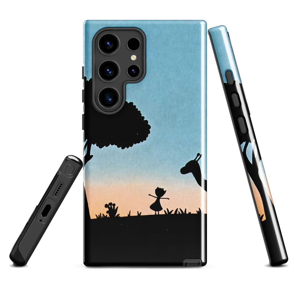 Curiosity in the Silhouette | Phone Case |  S24 Ultra | Tough Case | Glossy