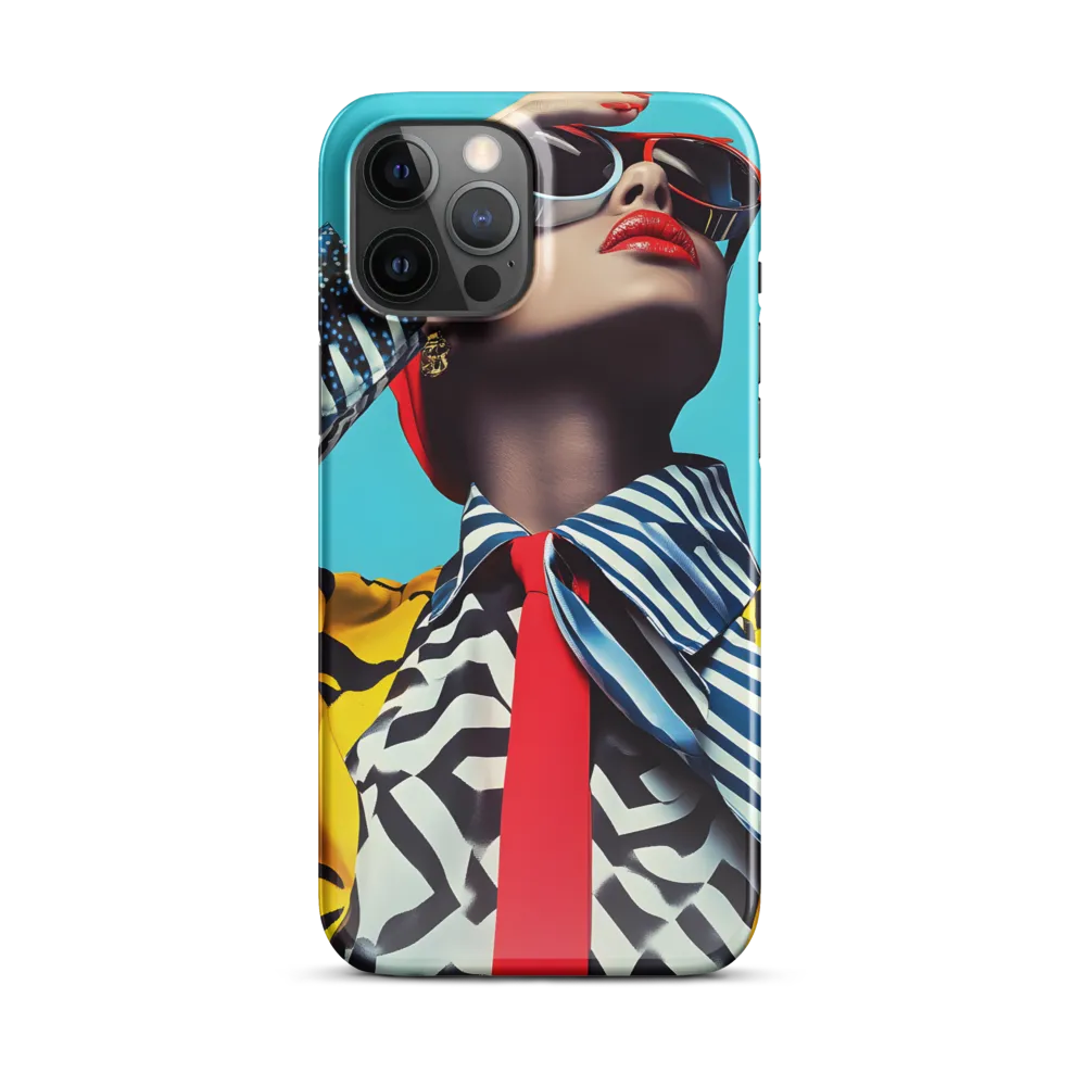 Chic Confidence in Bold Patterns