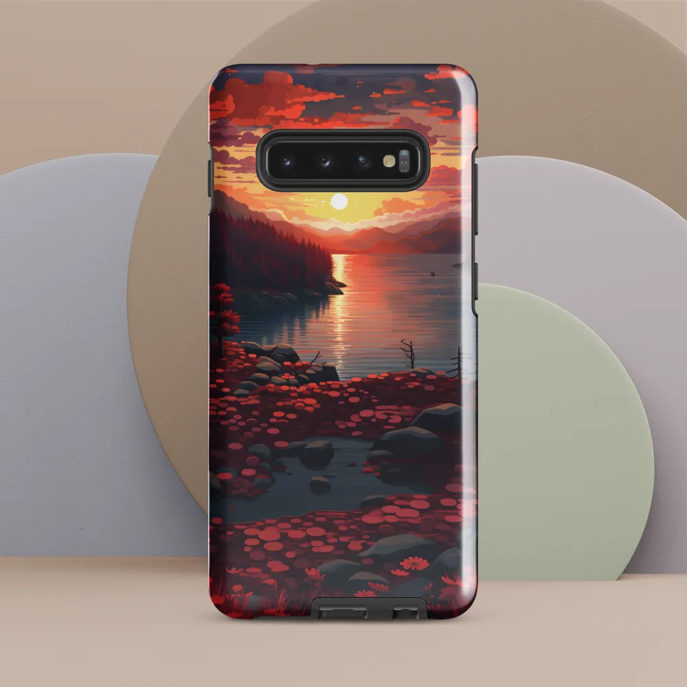 Serenity at Dusk | Phone Case |  S10 Plus | Tough Case | Glossy