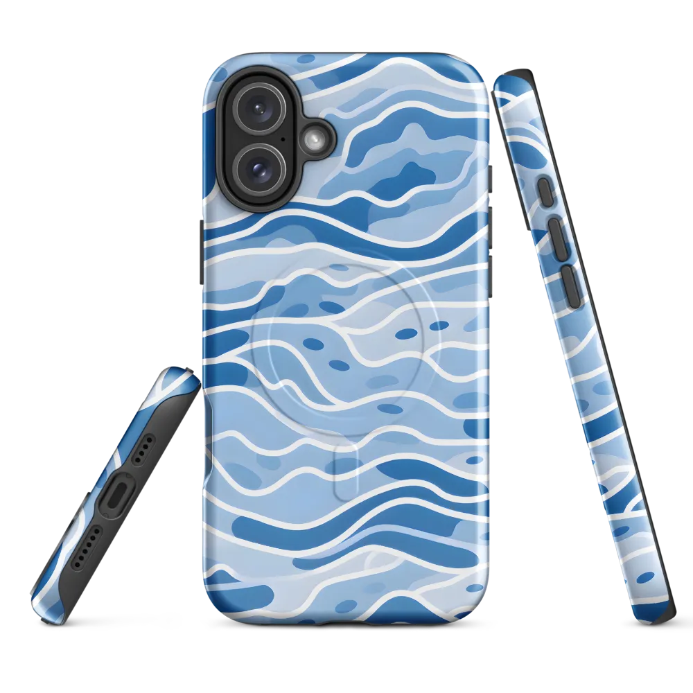 Fluid Harmony | Phone Case |  16 Plus | MagSafe® Tough Case | Glossy