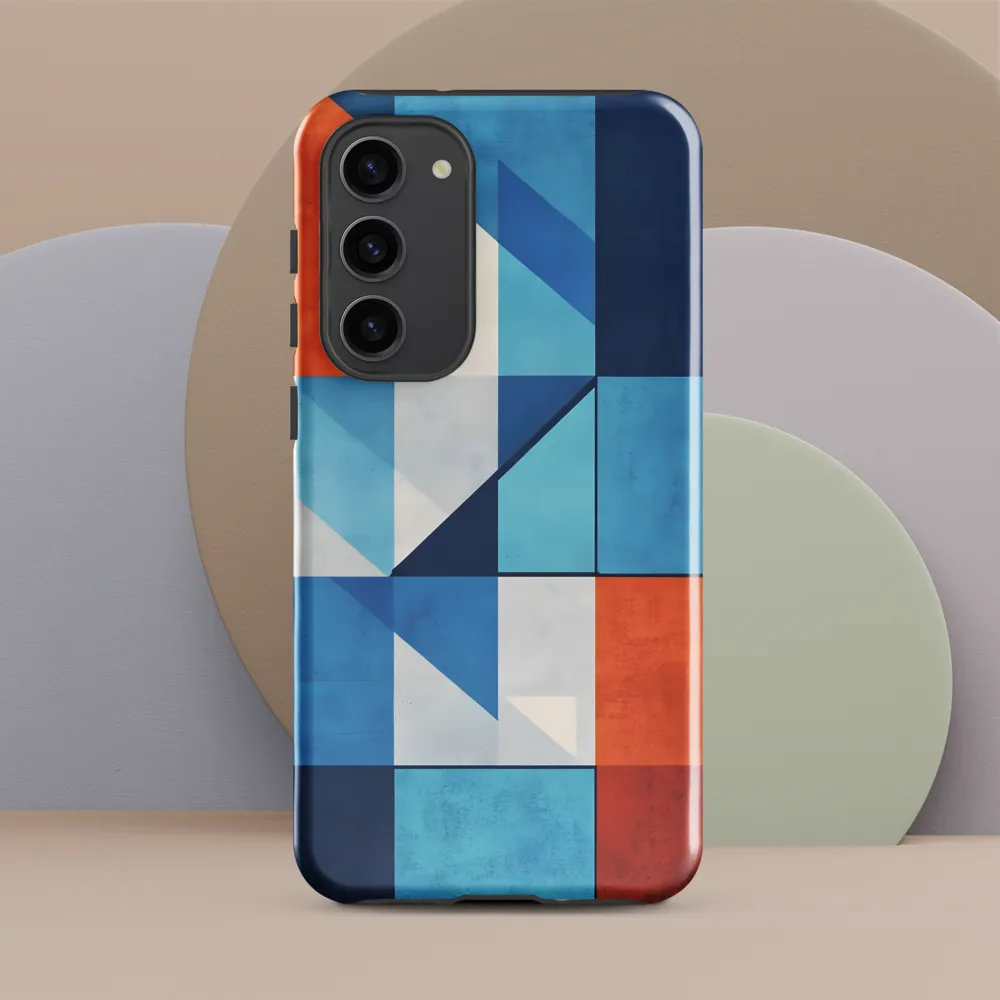 Geometric Harmony in Color | Phone Case |  S23 Plus | Tough Case | Glossy
