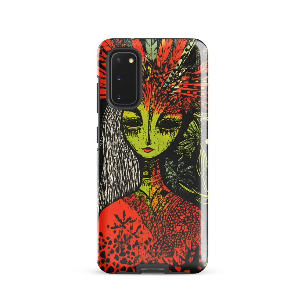 Mystical Flora: A Surreal Portrait