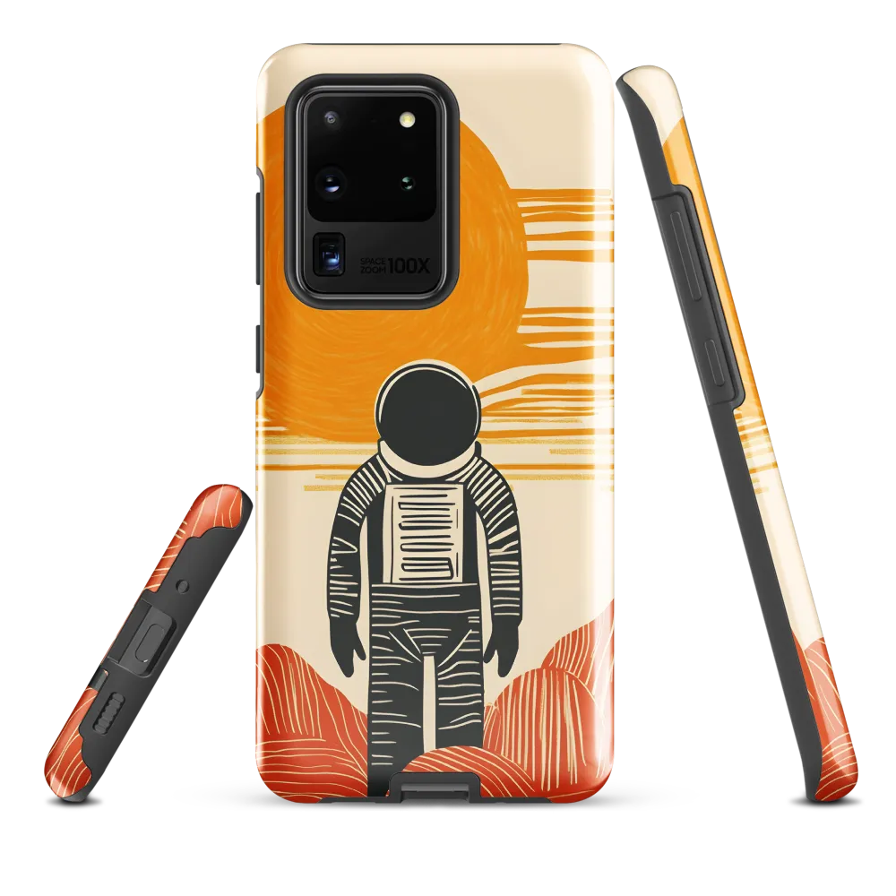 Contemplation on a Distant World | Phone Case |  S20 Ultra | Tough Case | Glossy
