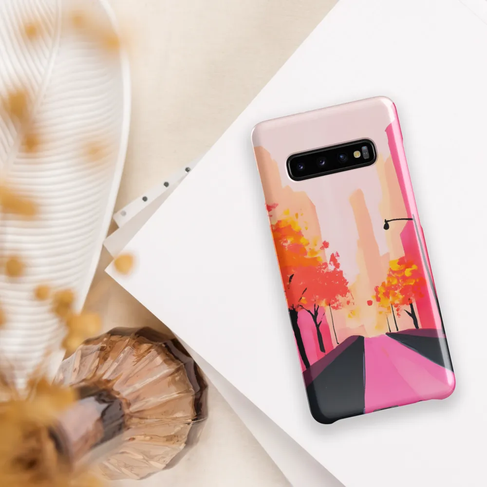 Autumn Serenity in the City | Phone Case |  S10 Plus | Snap Case | Glossy