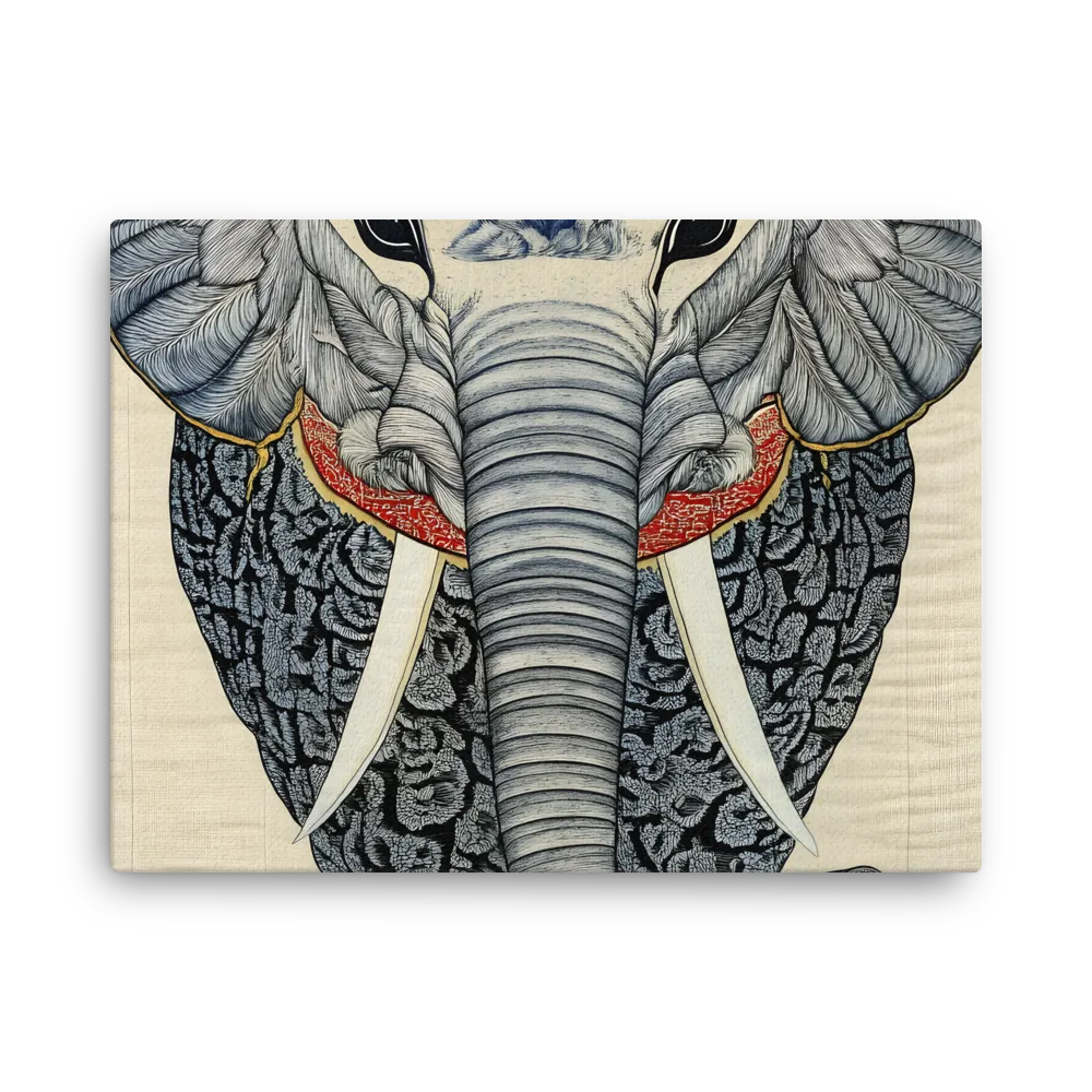 Majesty of the Elephant | Thin Canvas | 18″×24″