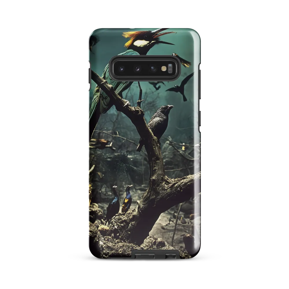 Whispers of the Avian Realm | Phone Case |  S10 Plus | Tough Case | Glossy