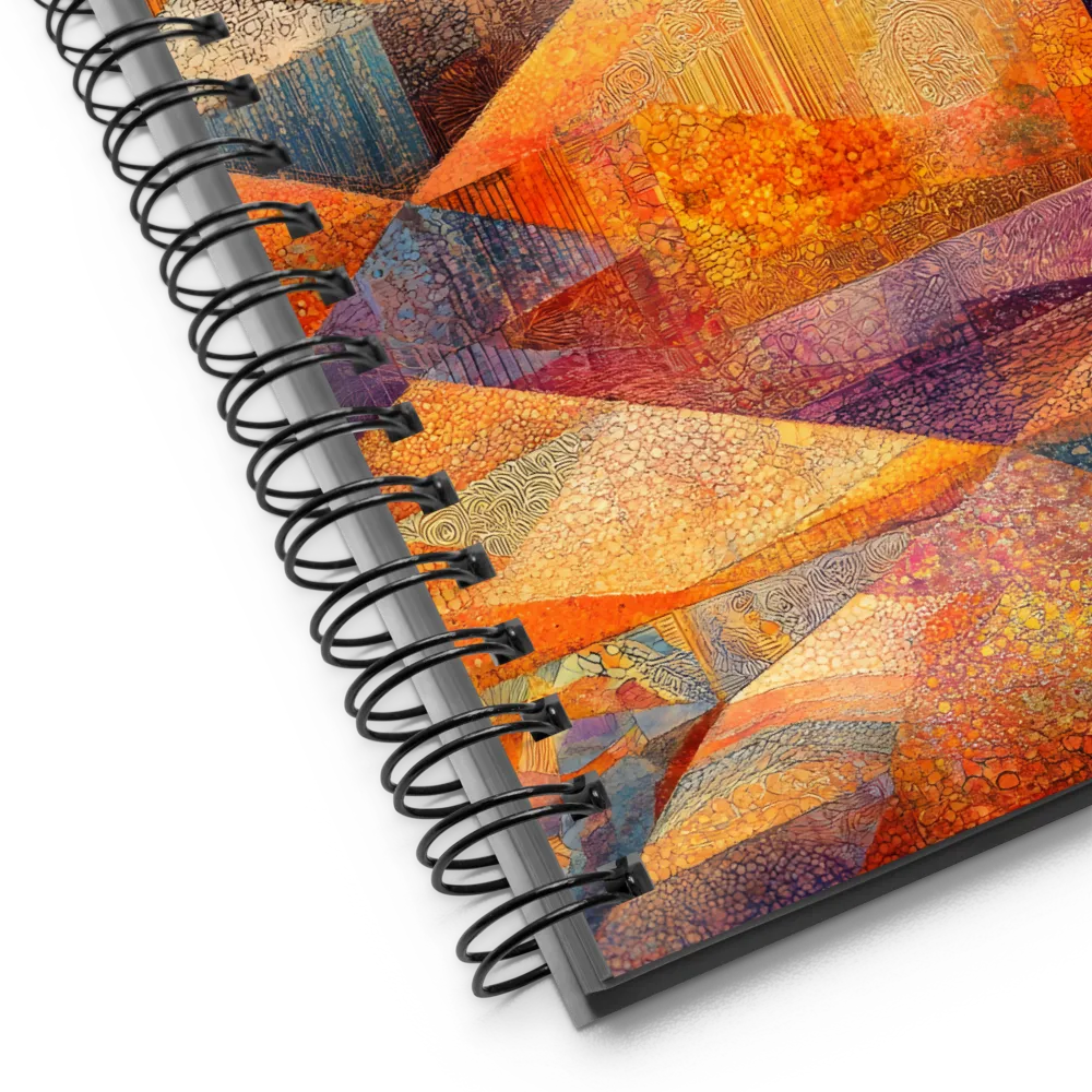 Symphony of Geometry | Spiral Notebook