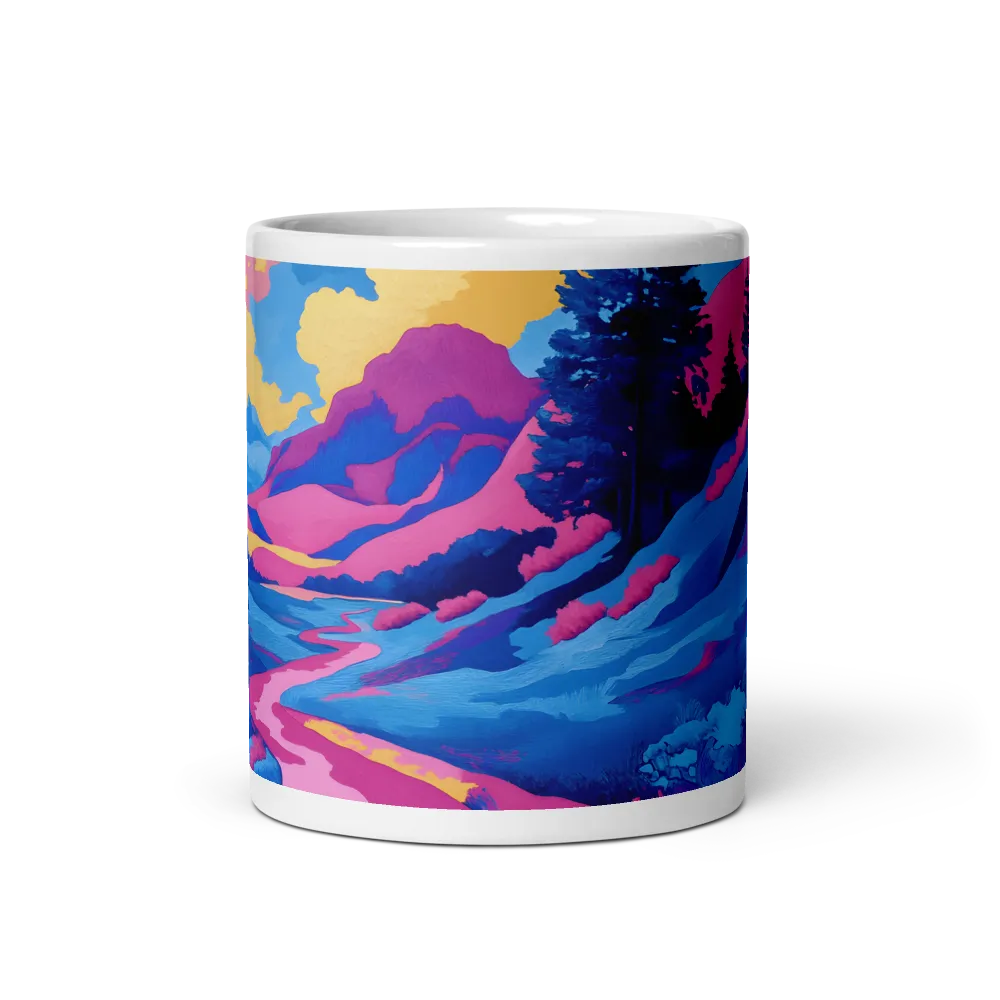 Dreamscape: The Serene River | Mug with White inside | 11 oz