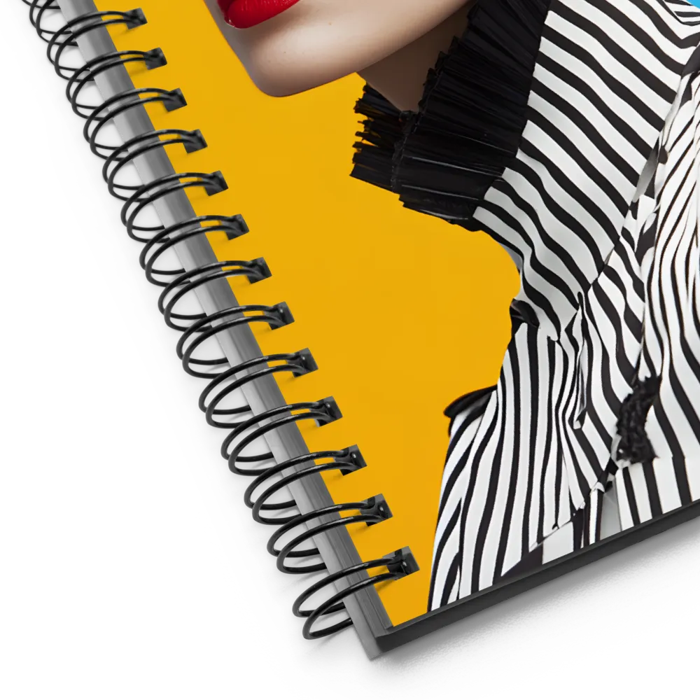 Bold Elegance | Spiral Notebook