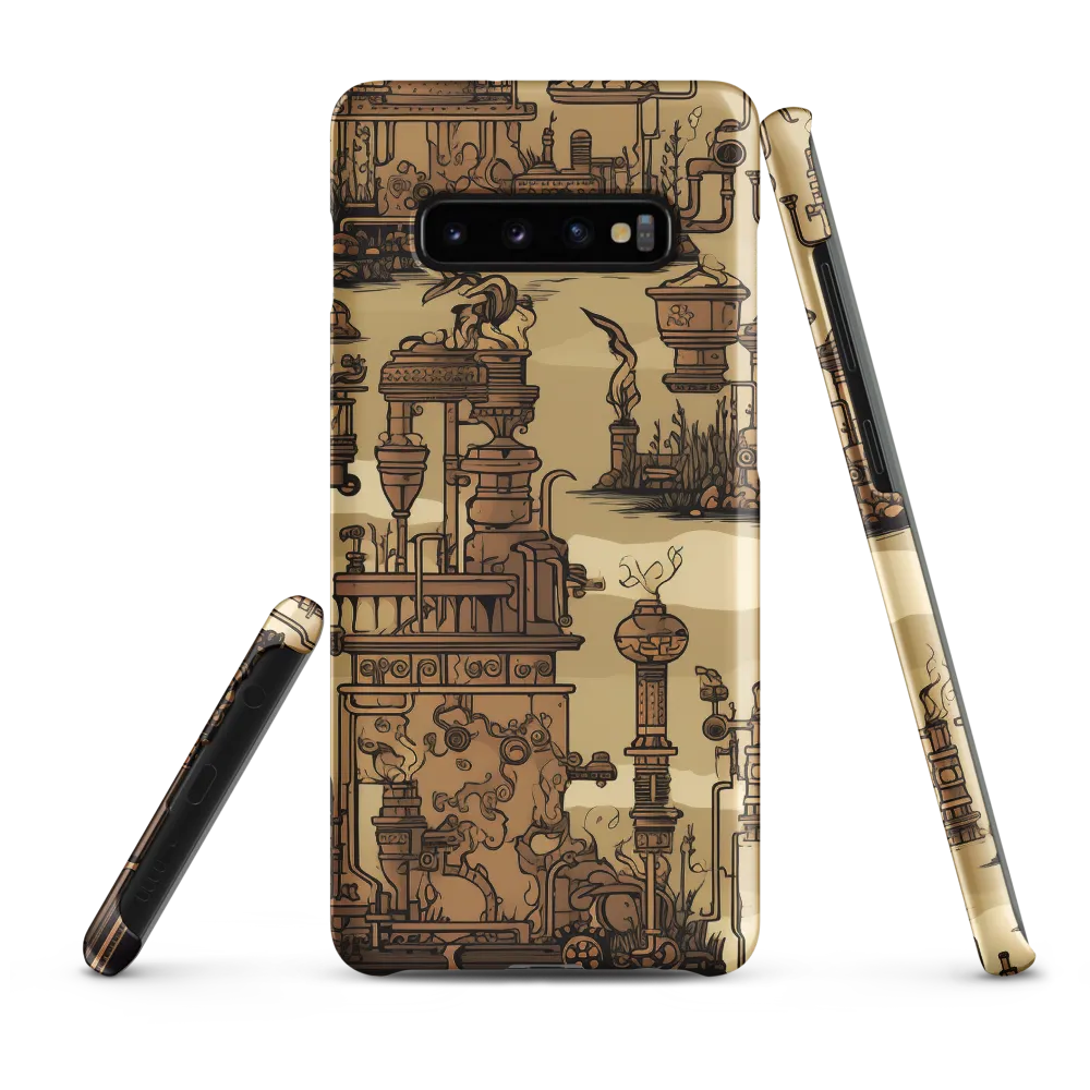 Whimsical Industrial Landscape