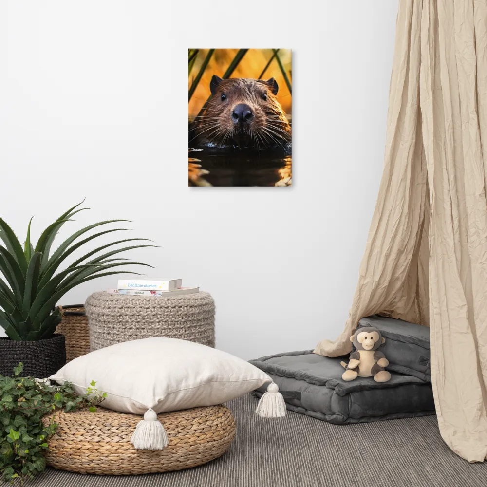 Beaver Serenity: A Natural Portrait