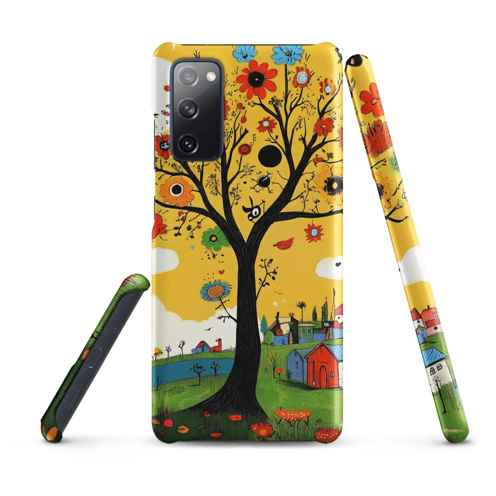 Whimsical Blooms of Life | Phone Case |  S20 FE | Snap Case | Matte
