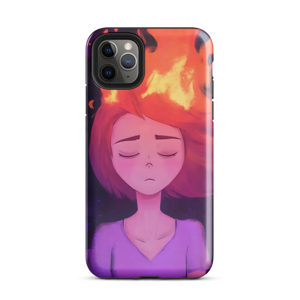 Flames of Introspection | Phone Case |  11 Pro Max | Tough Case | Glossy