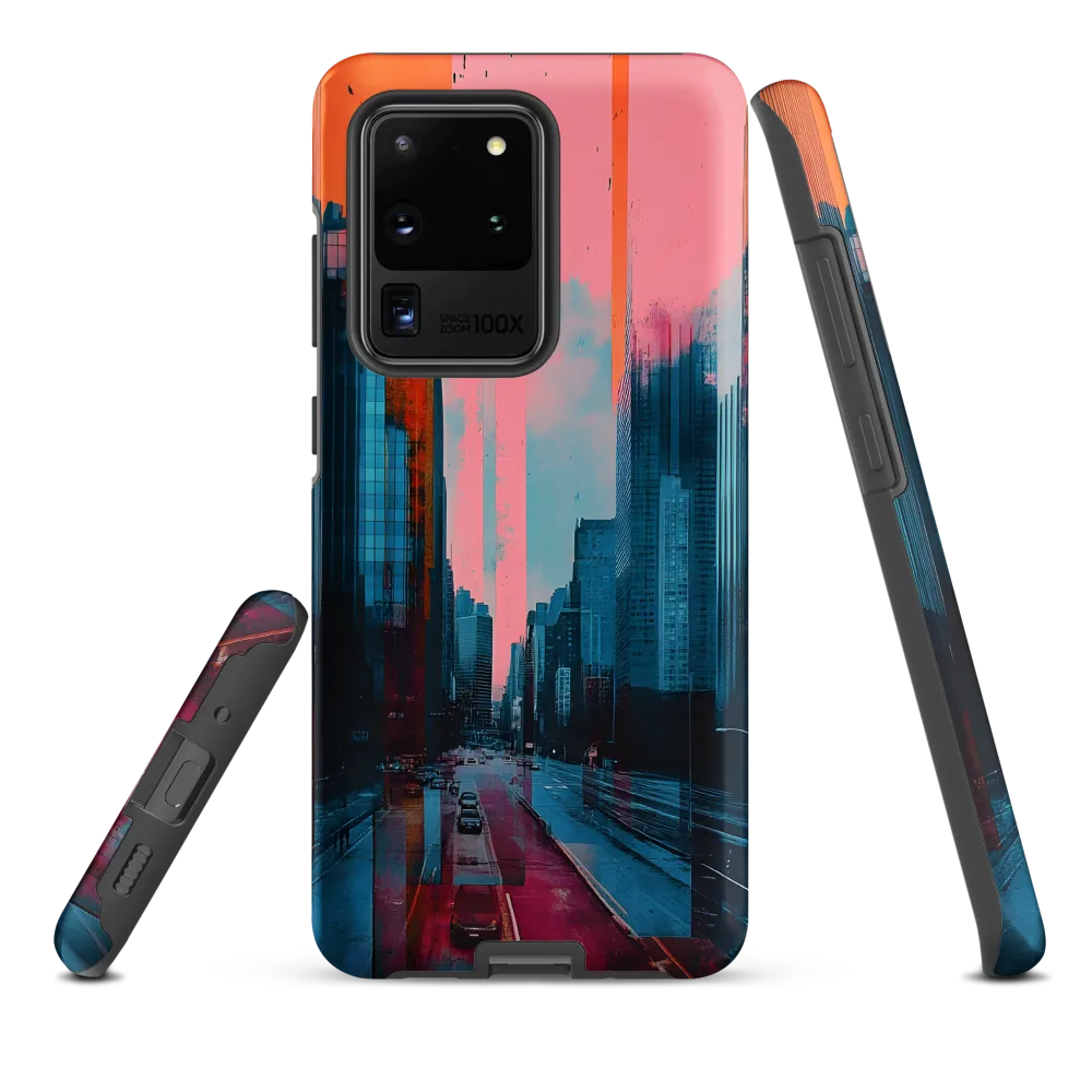Urban Symphony: A Study in Color and Form
