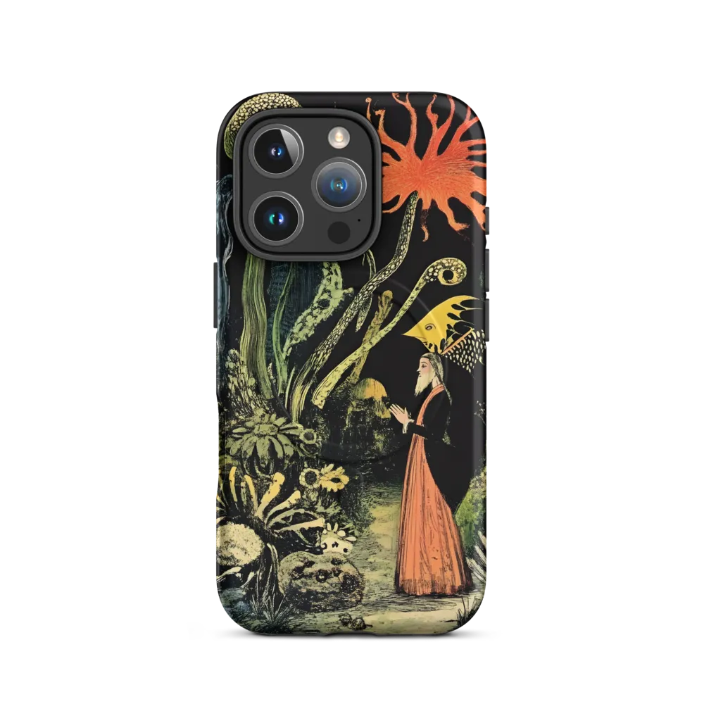 Enchanted Encounter in a Fantastical Garden | Phone Case |  16 Pro | MagSafe® Tough Case | Matte
