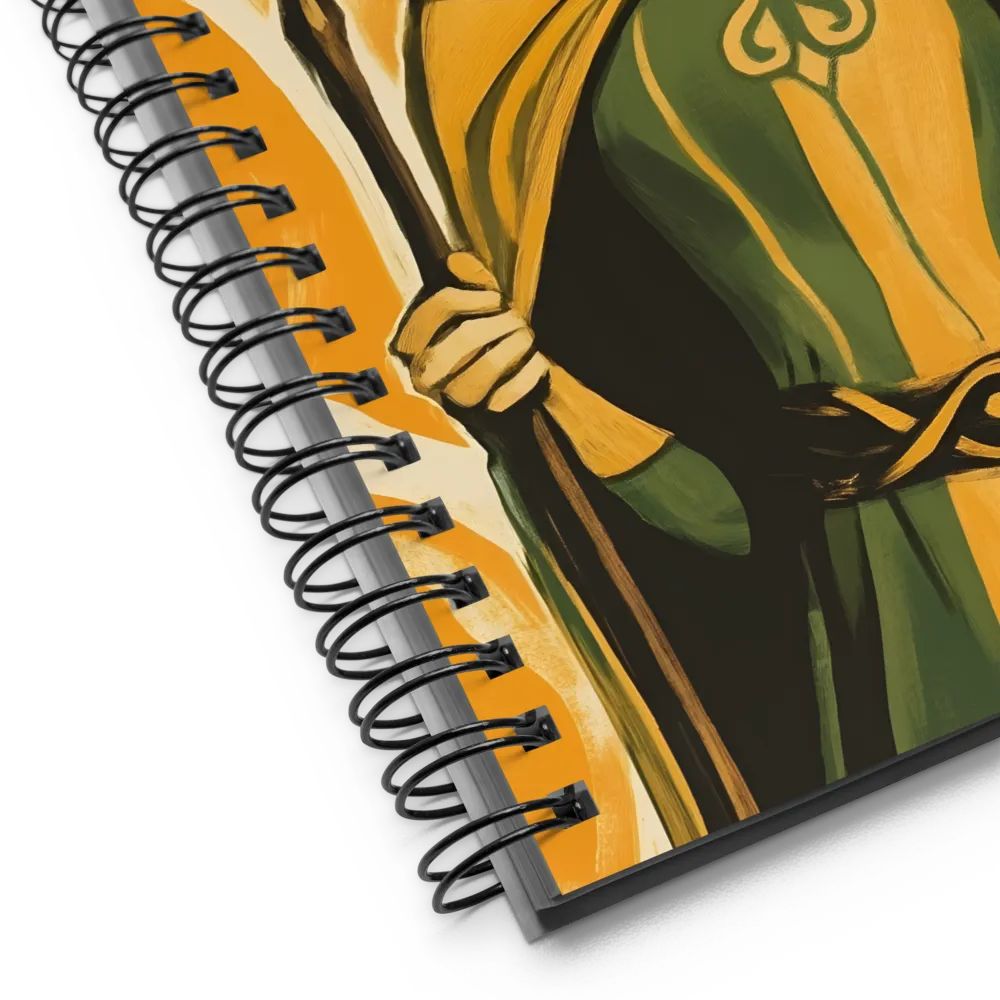 Sorceress of the Orange Realm | Spiral Notebook