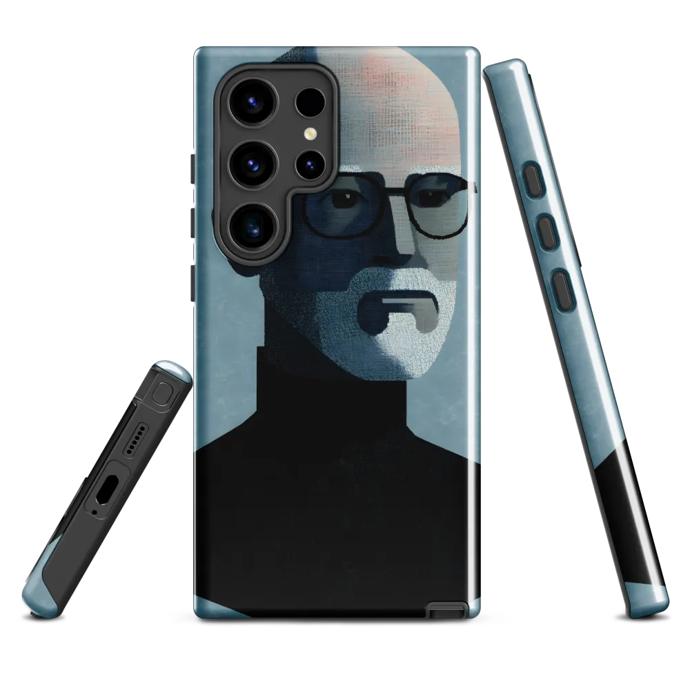 Minimalist Portrait of a Modern Man