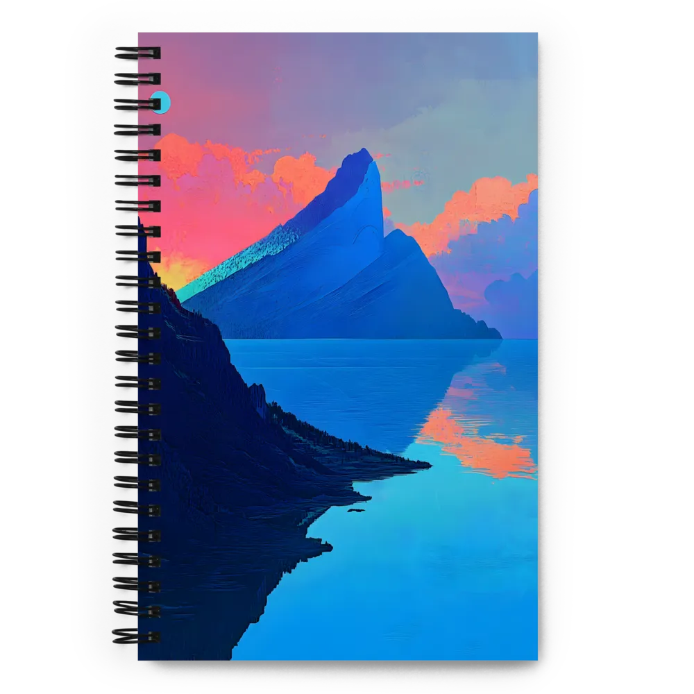 Reflections of Serenity | Spiral Notebook