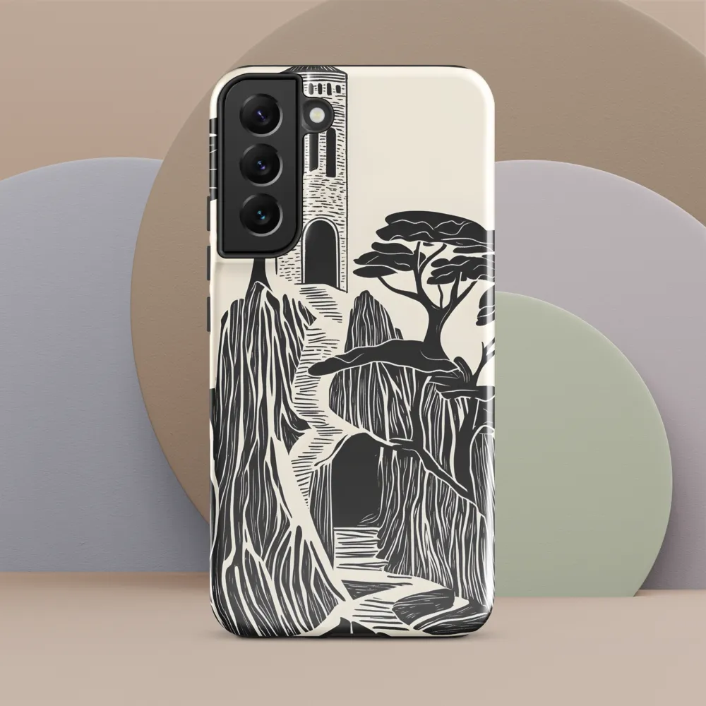Echoes of a Mystical Tower | Phone Case |  S22 Plus | Tough Case | Glossy