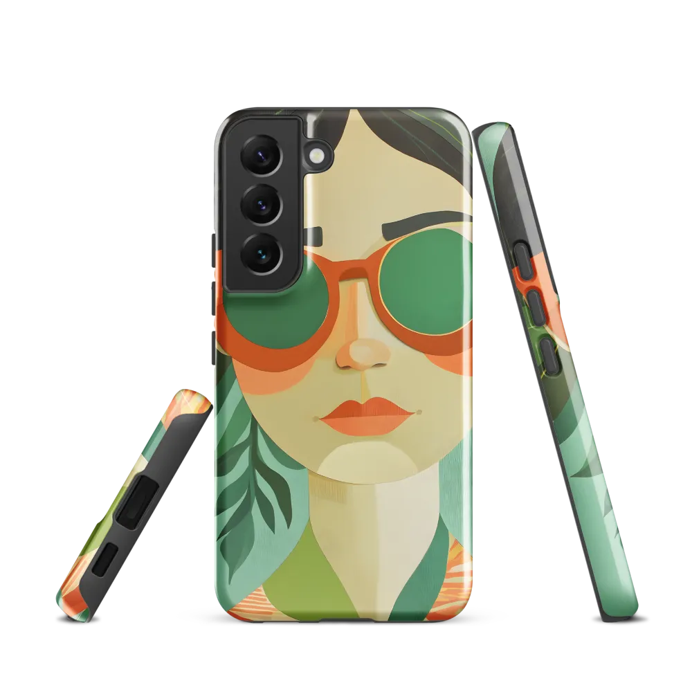 Bold Serenity: A Modern Portrait