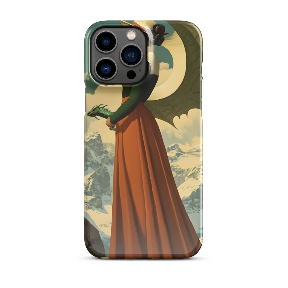 Mystic Harmony: The Dragon Keeper | Phone Case |  13 Pro Max | Snap Case | Glossy