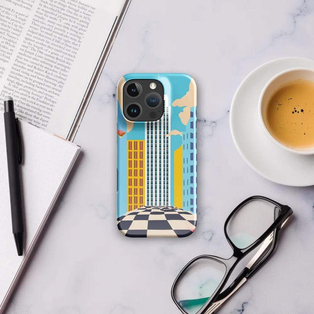 Vibrant Urban Dreamscape | Phone Case |  16 Pro | Snap Case | Glossy