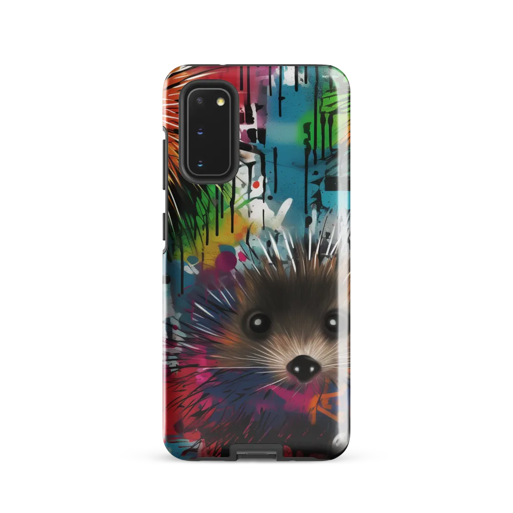 Whimsical Hedgehogs in a Kaleidoscopic Wonderland