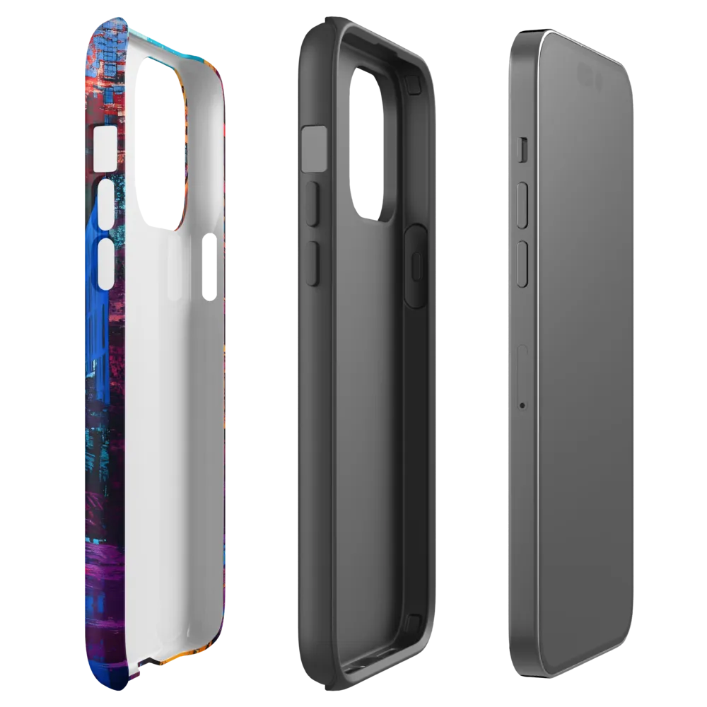 Vibrant Urban Horizons | Phone Case |  14 Pro Max | Tough Case | Matte