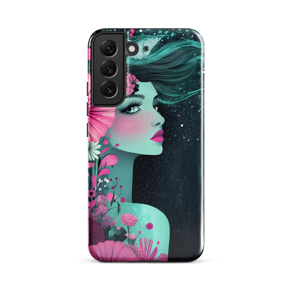 Floral Harmony: Portrait of Serenity