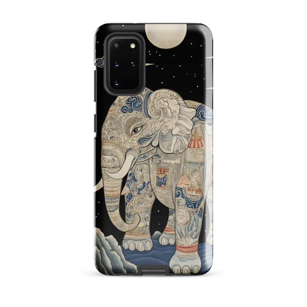 The Majestic Tale of the Painted Elephant | Phone Case |  S20 Plus | Tough Case | Glossy