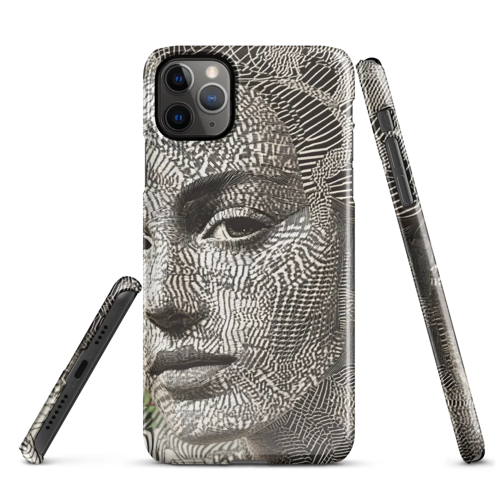 Intricate Patterns of the Human Face | Phone Case |  11 Pro Max | Snap Case | Glossy