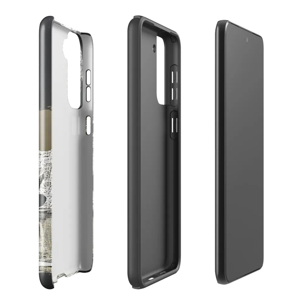 Reflections of a Futuristic Dreamscape | Phone Case |  S21 Plus | Tough Case | Glossy