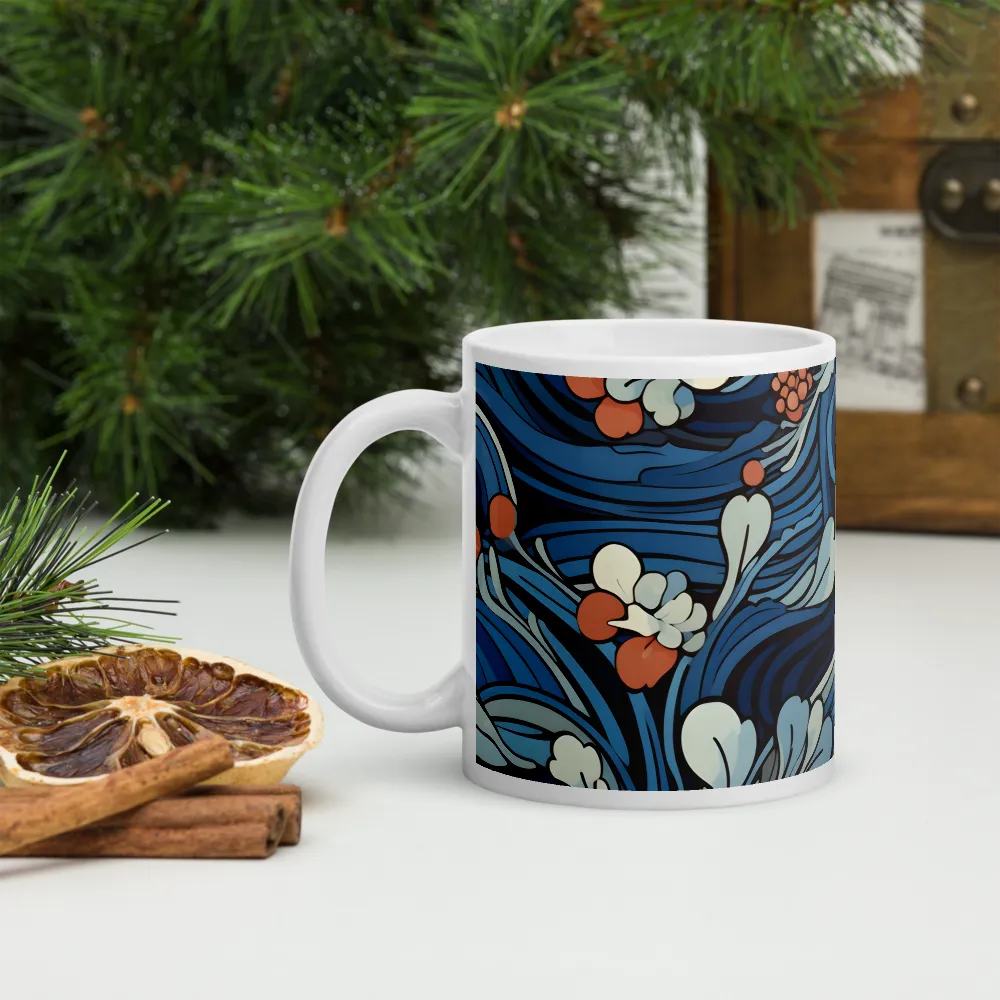 Nature's Elegance: An Oceanic Tapestry | Mugs | Multiple Sizes & Colors