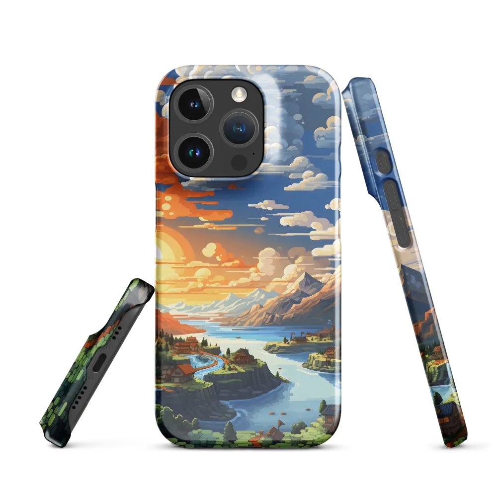 Tranquil Sunset Over Serene Landscape