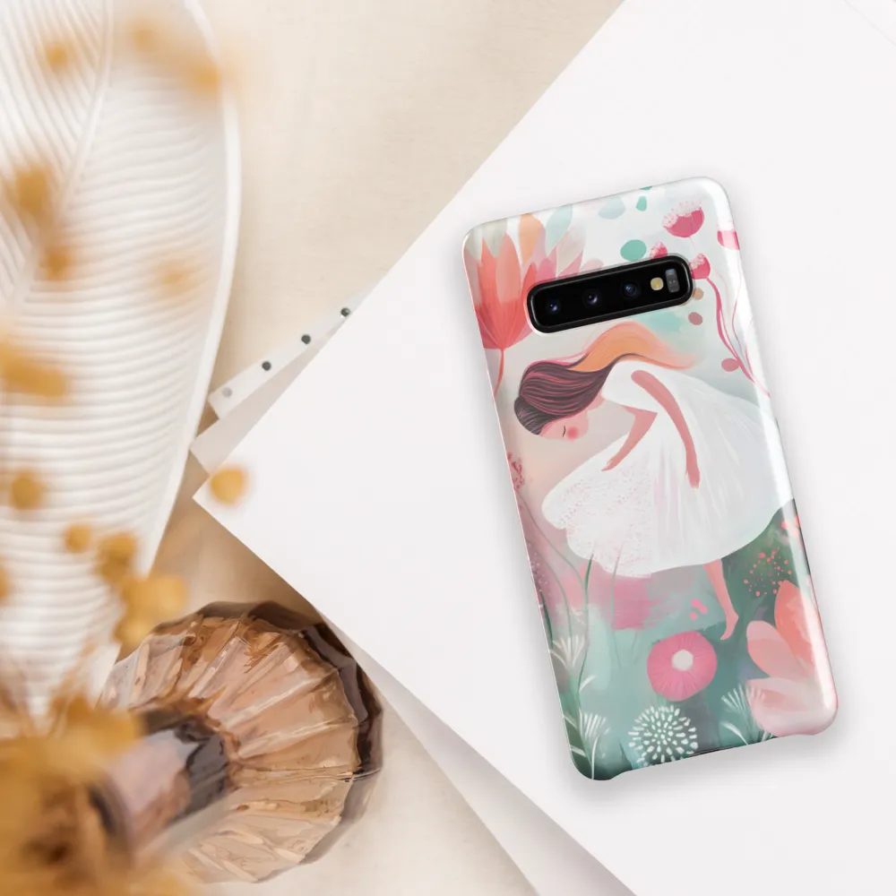 Whispers of a Floral Dream | Phone Case |  S10 Plus | Snap Case | Glossy