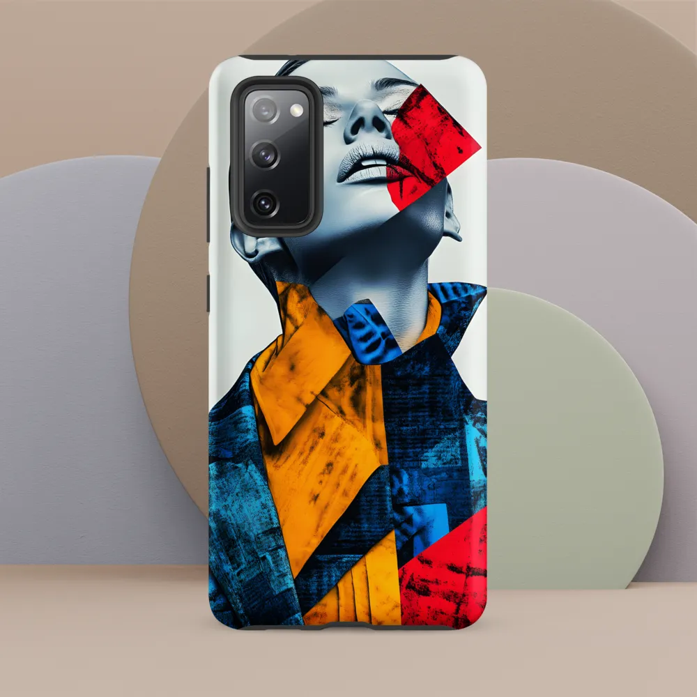 Fragmented Confidence: A Surreal Fashion Portrait