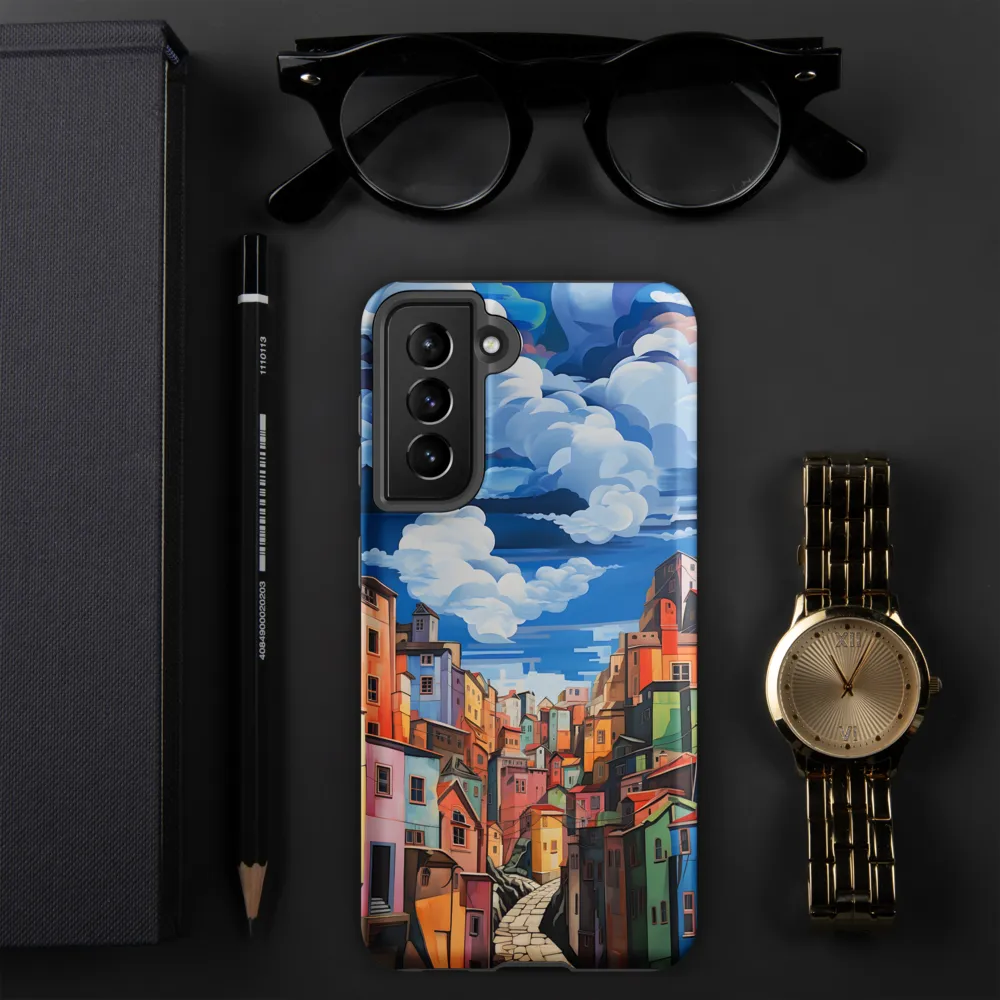 Whimsical Heights: A Vibrant Cityscape