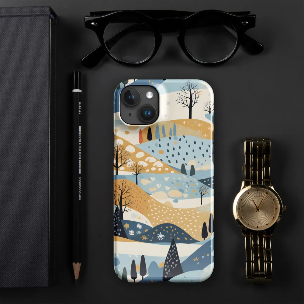 Whispers of a Playful Landscape | Phone Case |  15 Plus | Snap Case | Glossy