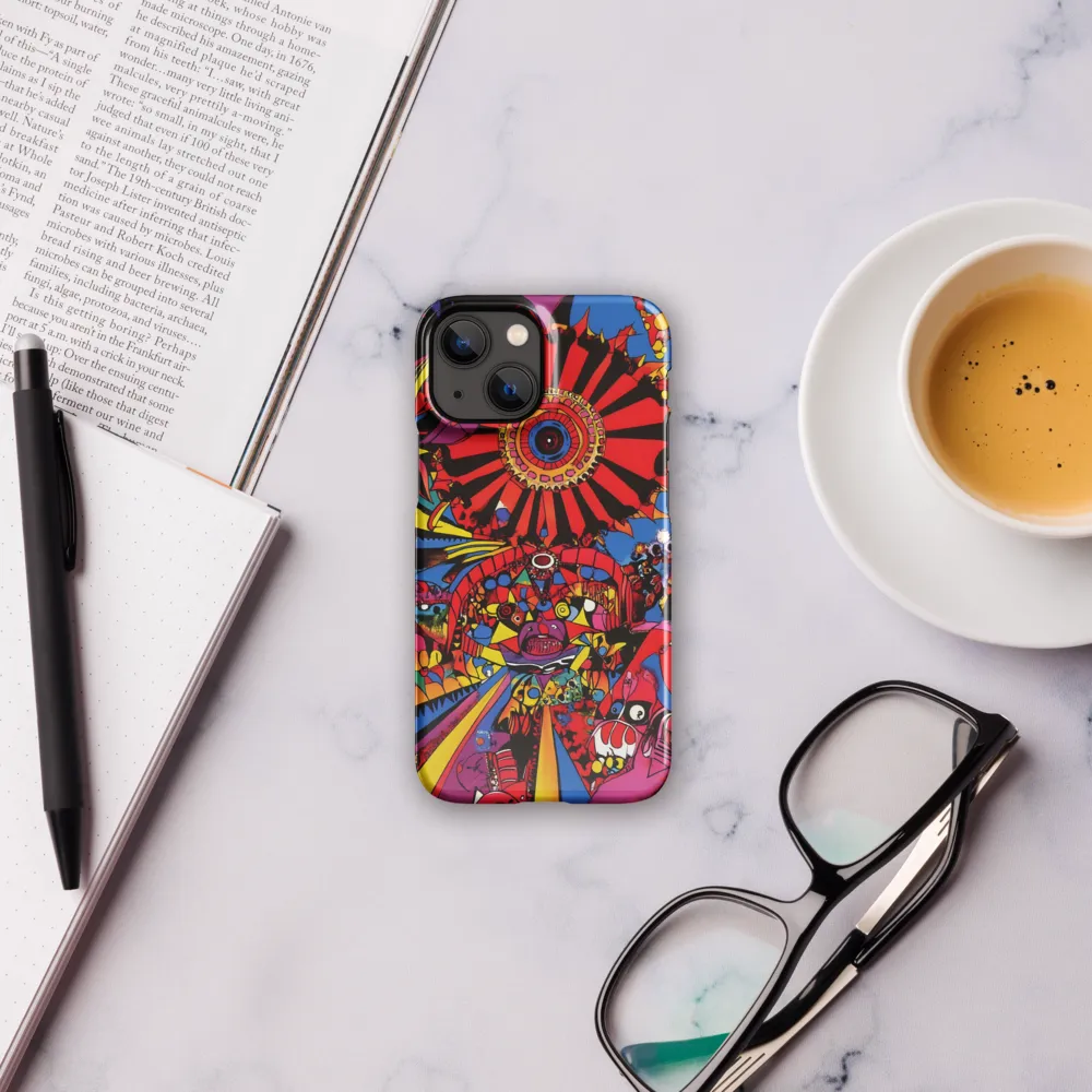 Cosmic Kaleidoscope | Phone Case |  13 Mini | Snap Case | Glossy