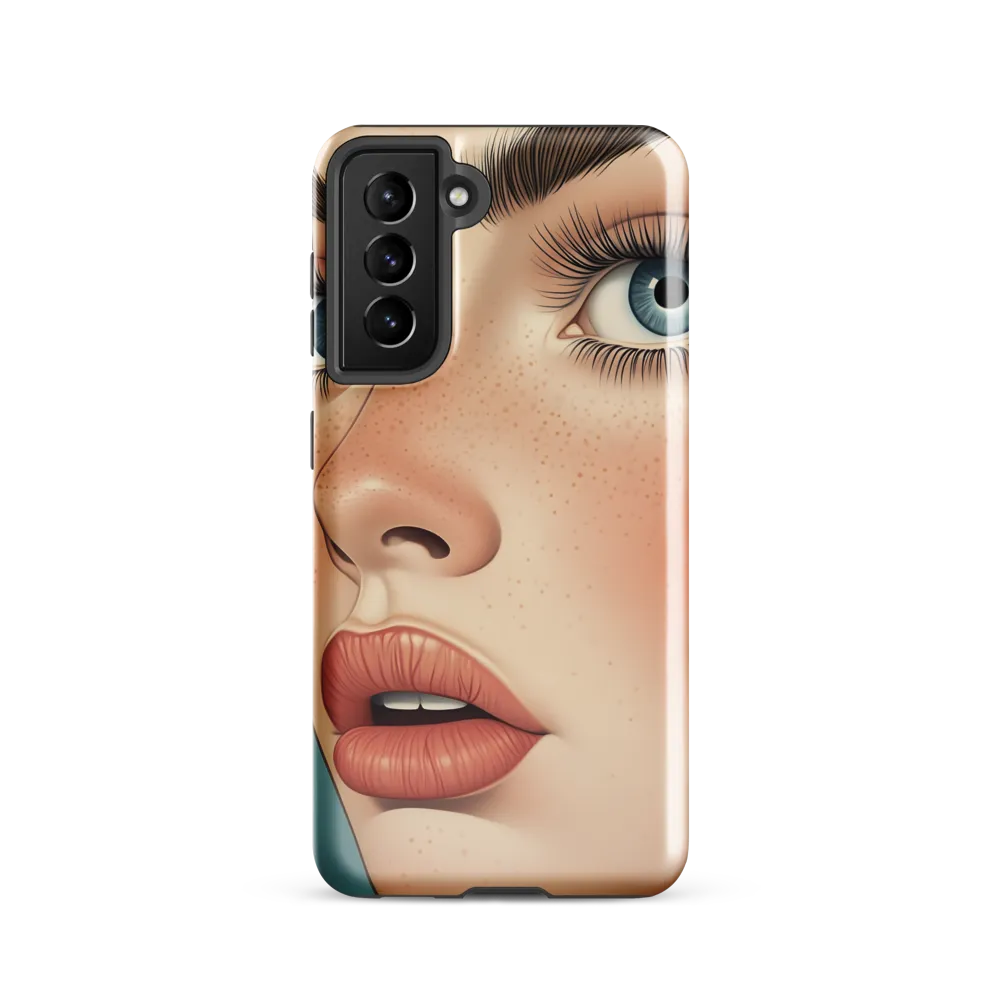 Whispers of Serenity | Phone Case |  S21 | Tough Case | Glossy
